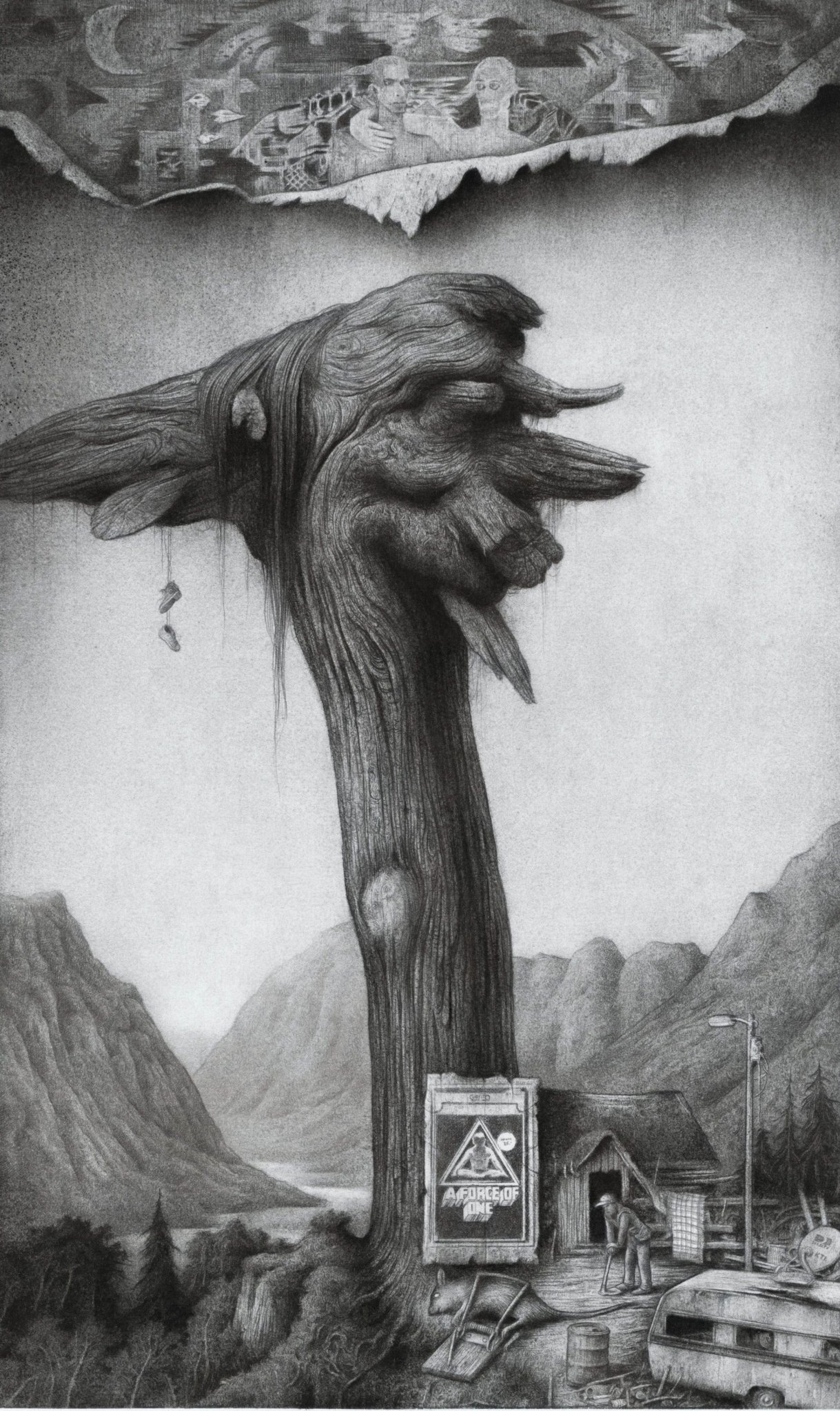 *Kanskje du skal opp på det fjellet helt alene* (2021) av Sverre Malling. Foto: Thomas Widerberg