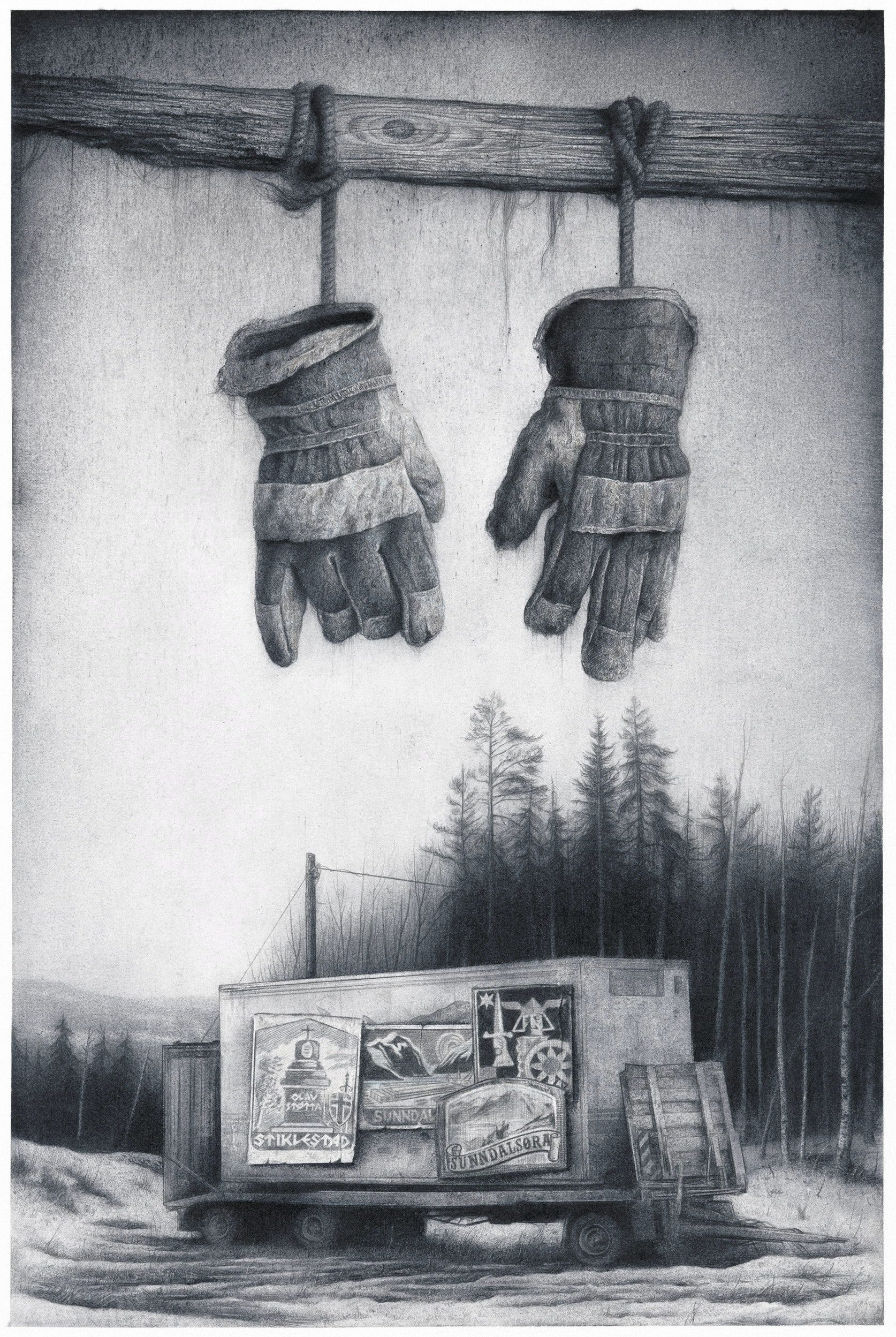 *At arbeidshanskene er våre egne* (2022) av Sverre Malling. Foto: Thomas Widerberg